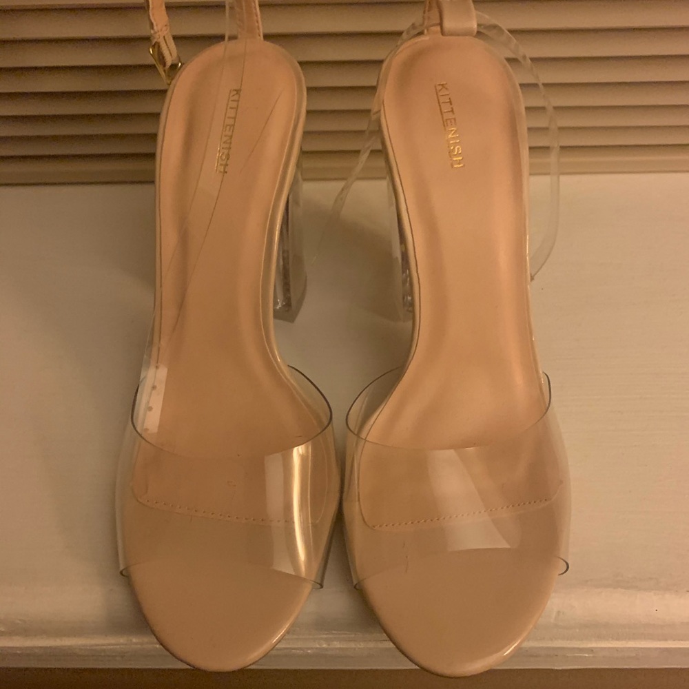 ASPYN CLEAR HEELS